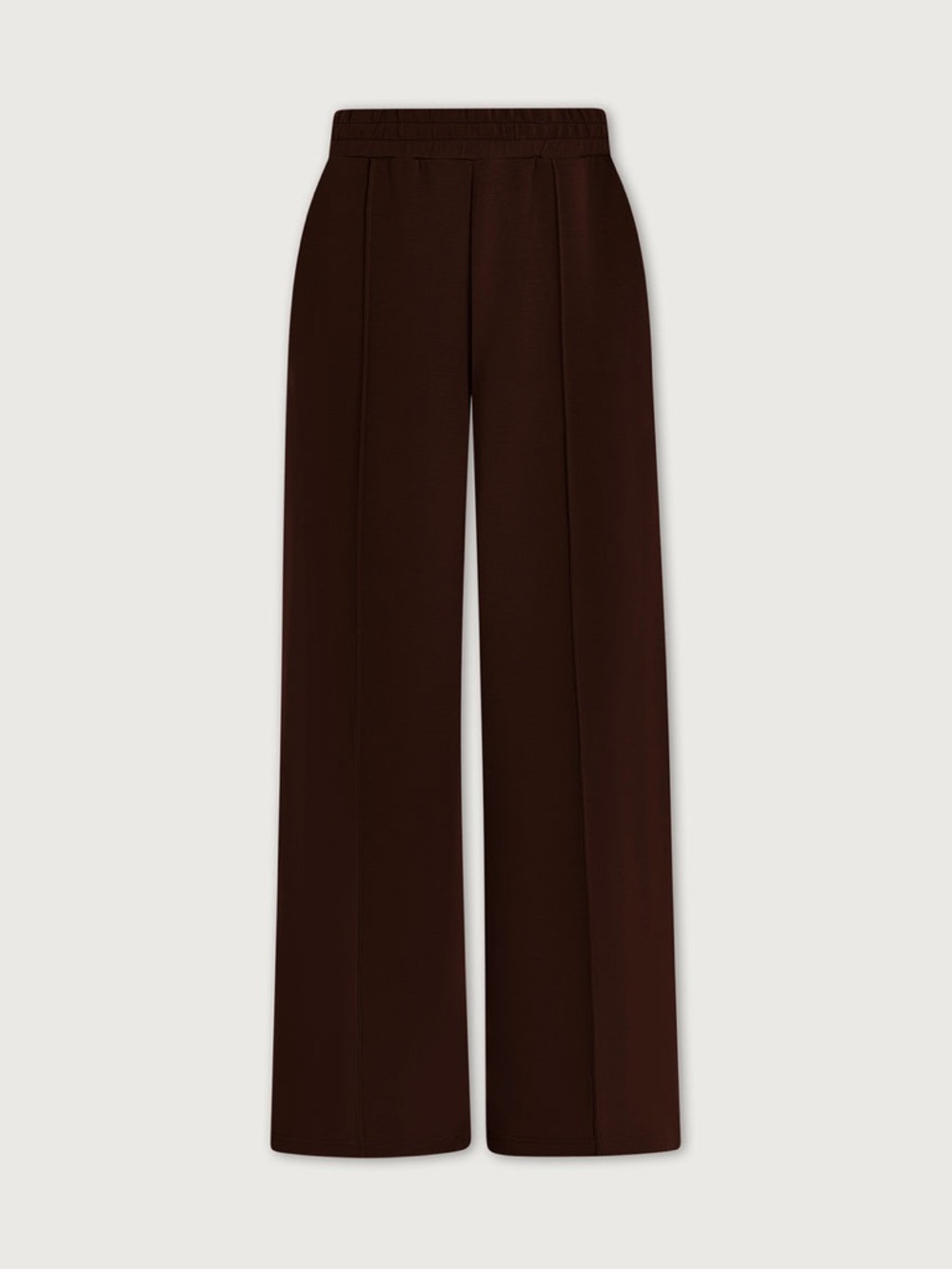 NWT NEW Varley Wide-Leg Chocolate Brown Trousers